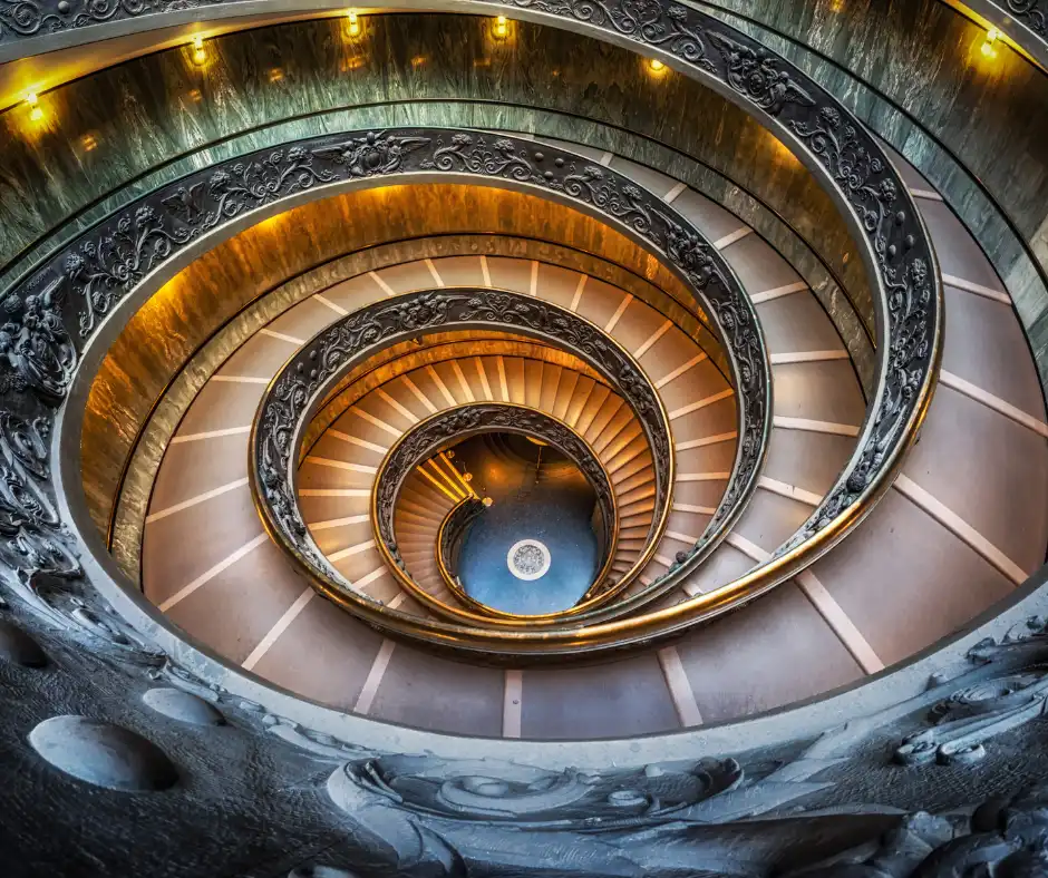 Bramante Staircase in Vatican Museums